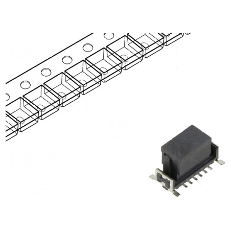 Conector PCB-PCB tată PIN 26 1,27mm Archer Kontrol SMT | Electronic-mag.ro | Componente Electronice
