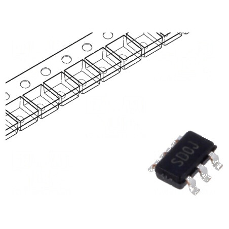 Amplificator operațional 10MHz SOT23-6 2,5-5,5VDC | Electronic-mag.ro | Componente Electronice