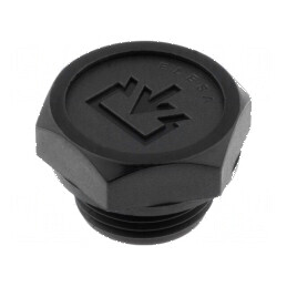 Dop de umplere M20 fără orificiu lateral, lungime totală 18mm | Electronic-mag.ro | Componente Electronice