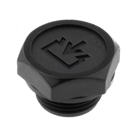 Dop de umplere M20 fără orificiu lateral, lungime totală 18mm | Electronic-mag.ro | Componente Electronice
