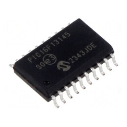 Microcontroler PIC 32MHz EUSART GPIO I2C ICSP SPI SMD | Electronic-mag.ro | Componente Electronice