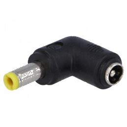 Adaptor Ştecher Unghi 5,5/2,1 - 5,5/2,5 7A | Electronic-mag.ro | Componente Electronice