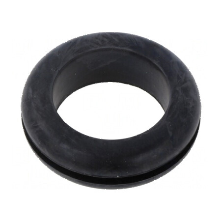 Manșon Ø 40mm, Øorif 31mm, negru, grosime panou max. 3mm | Electronic-mag.ro | Componente Electronice