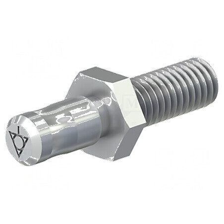 Conector banană 6mm M6 cu şurub 30mm Medical | Electronic-mag.ro | Componente Electronice