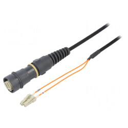 Patch Cord Fibră Optică Duplex Multimod Baionetă | Electronic-mag.ro | Componente Electronice