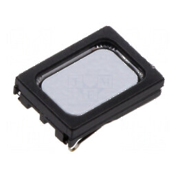 Difuzor miniatural 100mW 8Ω 15x11x3,5mm 89dB | Electronic-mag.ro | Componente Electronice