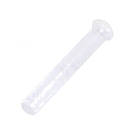 Tub LED rotund Ø1,3mm plat drept | Electronic-mag.ro | Componente Electronice
