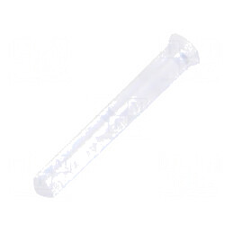 Tub LED rotund Ø1,3mm cu parte frontală plată dreptă | Electronic-mag.ro | Componente Electronice