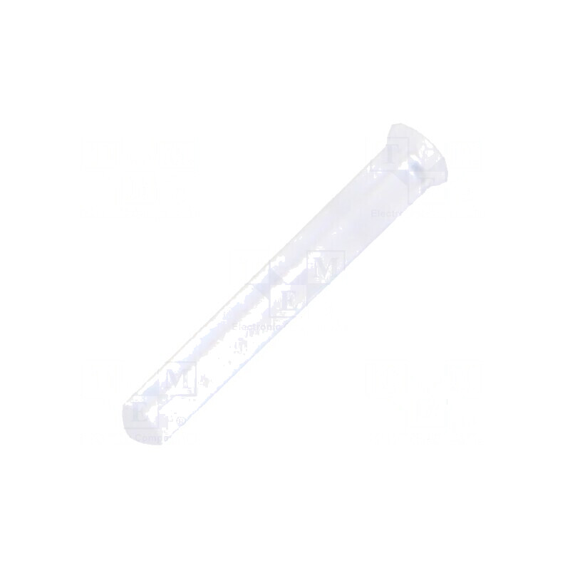 Tub LED rotund Ø1,3mm cu parte frontală plată dreptă | Electronic-mag.ro | Componente Electronice