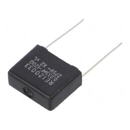 Filtru RC 0,033uF THT 16x13,5x6mm Condensator X2 Raster 14mm | Electronic-mag.ro | Componente Electronice
