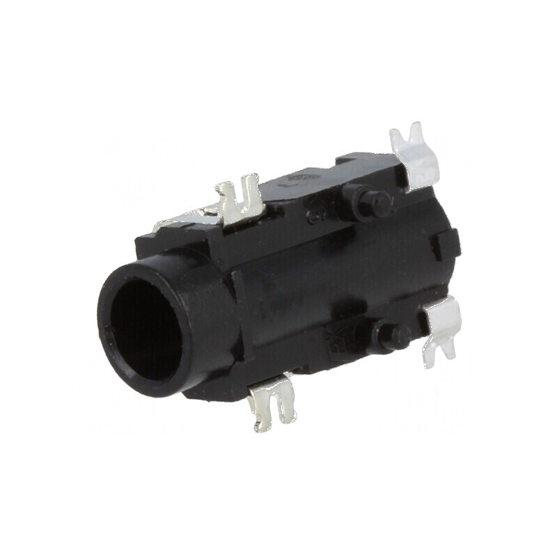 Conector Jack 3,5mm Soclu Mamă Stereo Unghi 90° | Electronic-mag.ro | Componente Electronice