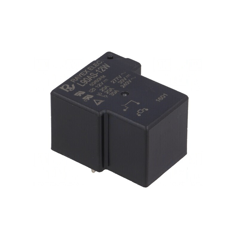 Releu electromagnetic SPST-NO 12VDC 30A pentru PCB | Electronic-mag.ro | Componente Electronice Releu electromagnetic SPST-NO 12VDC 30A pentru PCB | Electronic-mag.ro | Componente Electronice