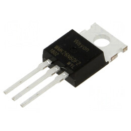 Tranzistor N-MOSFET WMOS™ F2 600V 10.5A 40A Idm | Electronic-mag.ro | Componente Electronice