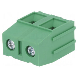Regletă de conexiuni PCB 90° 12,7mm 2 piste 65A | Electronic-mag.ro | Componente Electronice