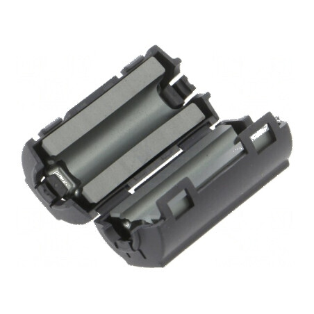 Miez ferită pe cablu rotund Mat MnZn 16mm x 6mm | Electronic-mag.ro | Componente Electronice