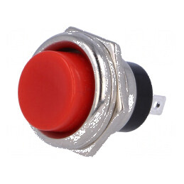 Comutator apăsare Poz 2 2A/250VAC OFF-(ON) | Electronic-mag.ro | Componente Electronice