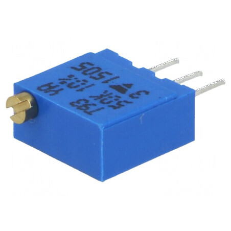 Potenţiometru multitură 50kΩ 500mW THT ±10% T93YA | Electronic-mag.ro | Componente Electronice