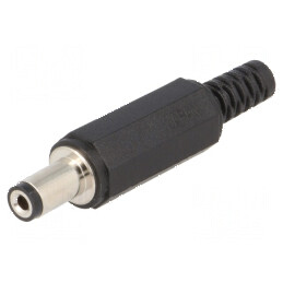 Conector alimentare DC 5,5/2,1mm mamă cu manşon lipire | Electronic-mag.ro | Componente Electronice