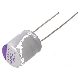 Condensator polimeric 560uF 20VDC SEPF THT ±20% -55÷105°C | Electronic-mag.ro | Componente Electronice