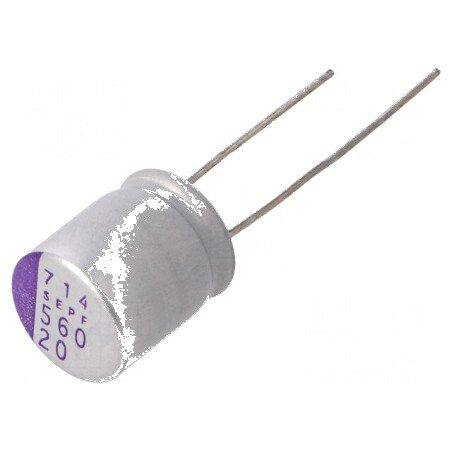 Condensator polimeric 560uF 20VDC SEPF THT ±20% -55÷105°C | Electronic-mag.ro | Componente Electronice