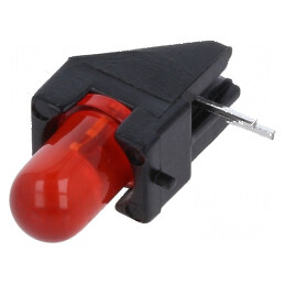 LED 5mm roșu 20mA 60° 30-80mcd | Electronic-mag.ro | Componente Electronice