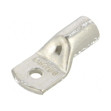 Inelar tubular M6 70mm2 crimpat neizolat pentru cablu drept | Electronic-mag.ro | Componente Electronice