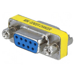 Adaptor D-Sub 9pin soclu - ambele părţi | Electronic-mag.ro | Componente Electronice