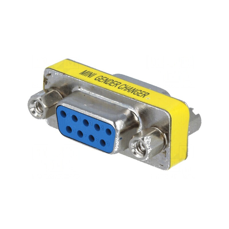 Adaptor D-Sub 9pin soclu - ambele părţi | Electronic-mag.ro | Componente Electronice