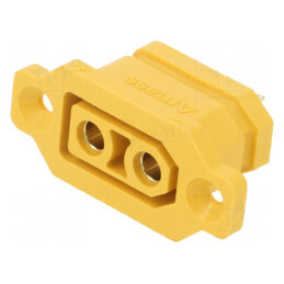 Conector alimentare DC XT90 mamă 2 pini negru | Electronic-mag.ro | Componente Electronice