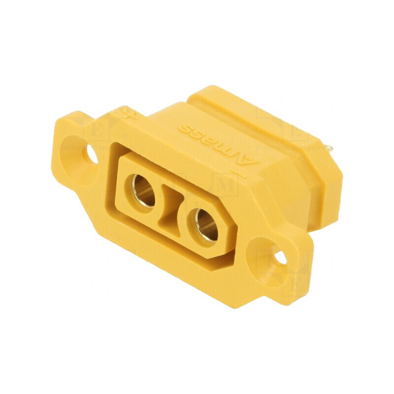 Conector alimentare DC XT90 mamă 2 pini negru | Electronic-mag.ro | Componente Electronice Conector alimentare DC XT90 mamă 2 pini negru | Electronic-mag.ro | Componente Electronice