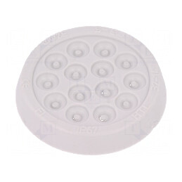 Garnitură multi-orificii Ø32mm gri deschis | Electronic-mag.ro | Componente Electronice