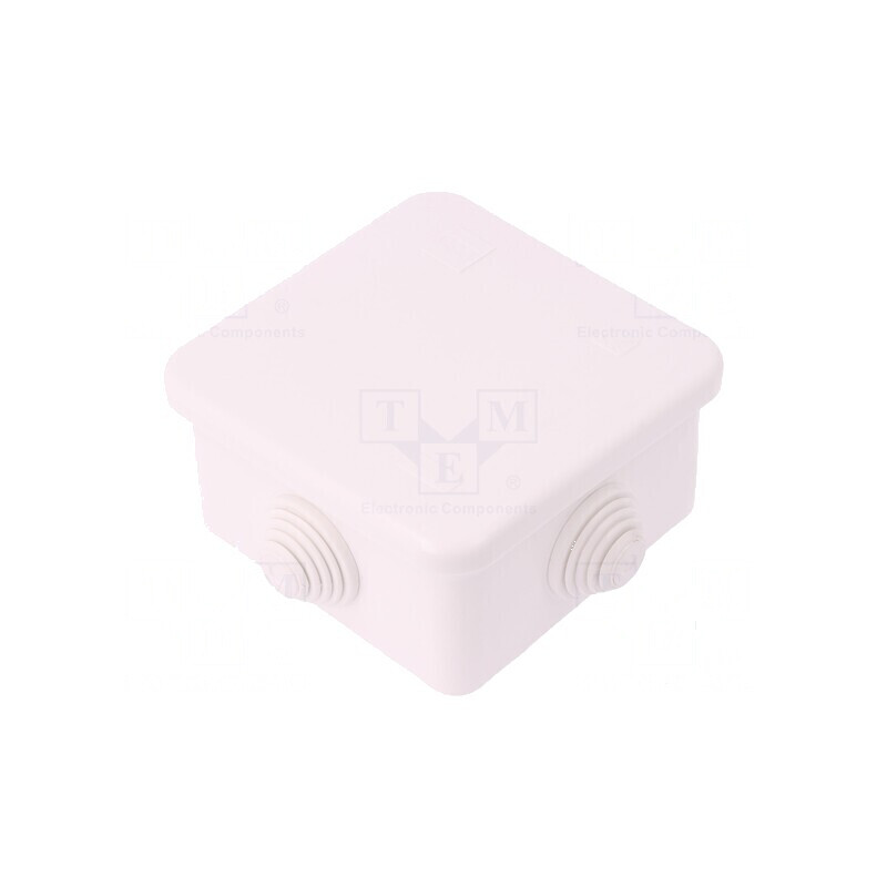 Carcasă cutie de conexiuni 90mm x 90mm x 50mm pentru perete | Electronic-mag.ro | Componente Electronice Carcasă cutie de conexiuni 90mm x 90mm x 50mm pentru perete | Electronic-mag.ro | Componente Electronice