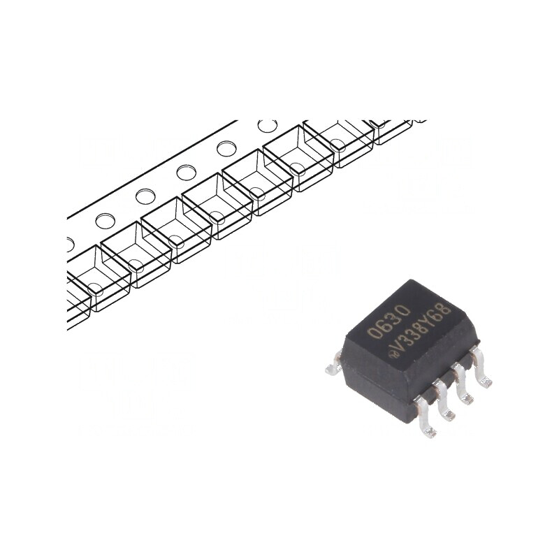 Optocuplor SMD 2 Canale 6kV 10Mbps SO8 VO06xxT | Electronic-mag.ro | Componente Electronice Optocuplor SMD 2 Canale 6kV 10Mbps SO8 VO06xxT | Electronic-mag.ro | Componente Electronice