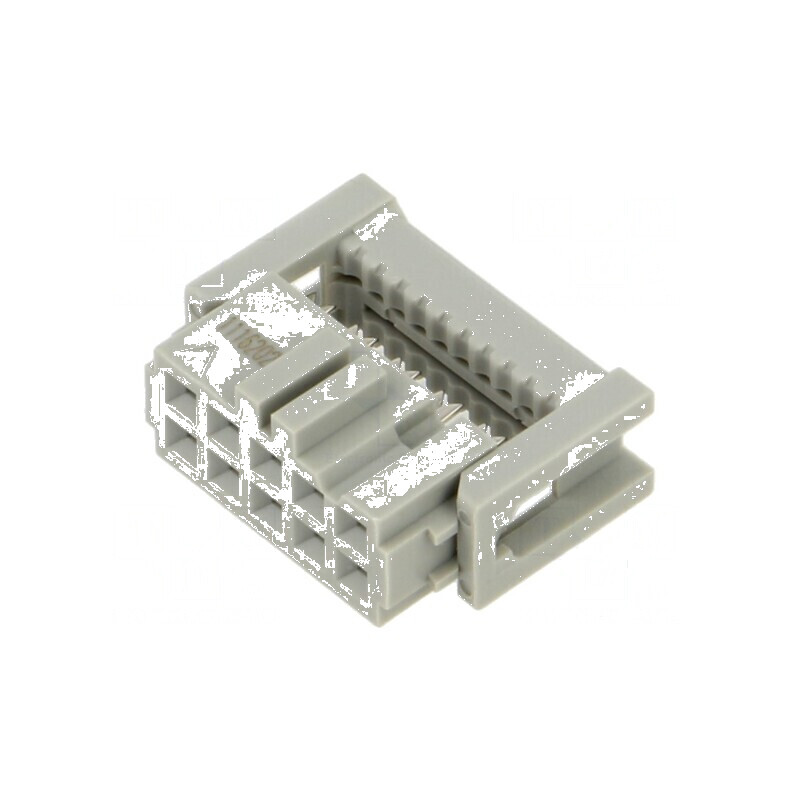 Conector IDC mufă mamă 10 PIN 1,27mm 2,5A pentru cablu-bandă | Electronic-mag.ro | Componente Electronice Conector IDC mufă mamă 10 PIN 1,27mm 2,5A pentru cablu-bandă | Electronic-mag.ro | Componente Electronice
