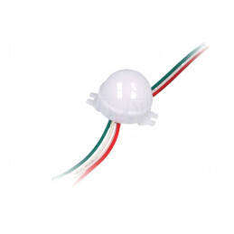 Banda LED RGB IP68 3 diode 5050 PLCC6 30x23mm cu Controler WS2811 | Electronic-mag.ro | Componente Electronice