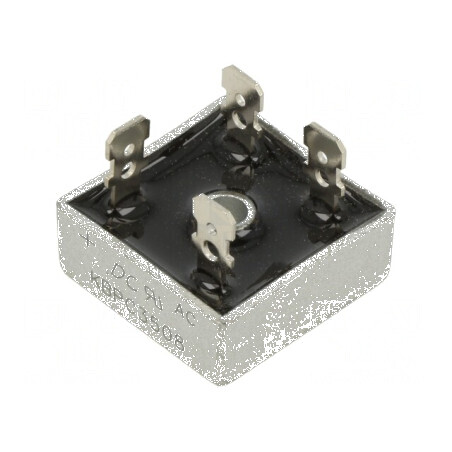 Punte redresoare monofazat Urmax 800V 35A 400A MB-25 | Electronic-mag.ro | Componente Electronice