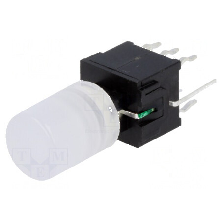 Microîntrerupător TACT DPDT 0,1A/30VDC THT fără verde | Electronic-mag.ro | Componente Electronice