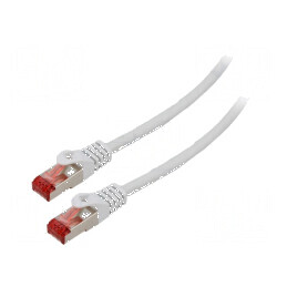 Cablul Patch S/FTP 6 litat LSZH gri 1m 26AWG | Electronic-mag.ro | Componente Electronice