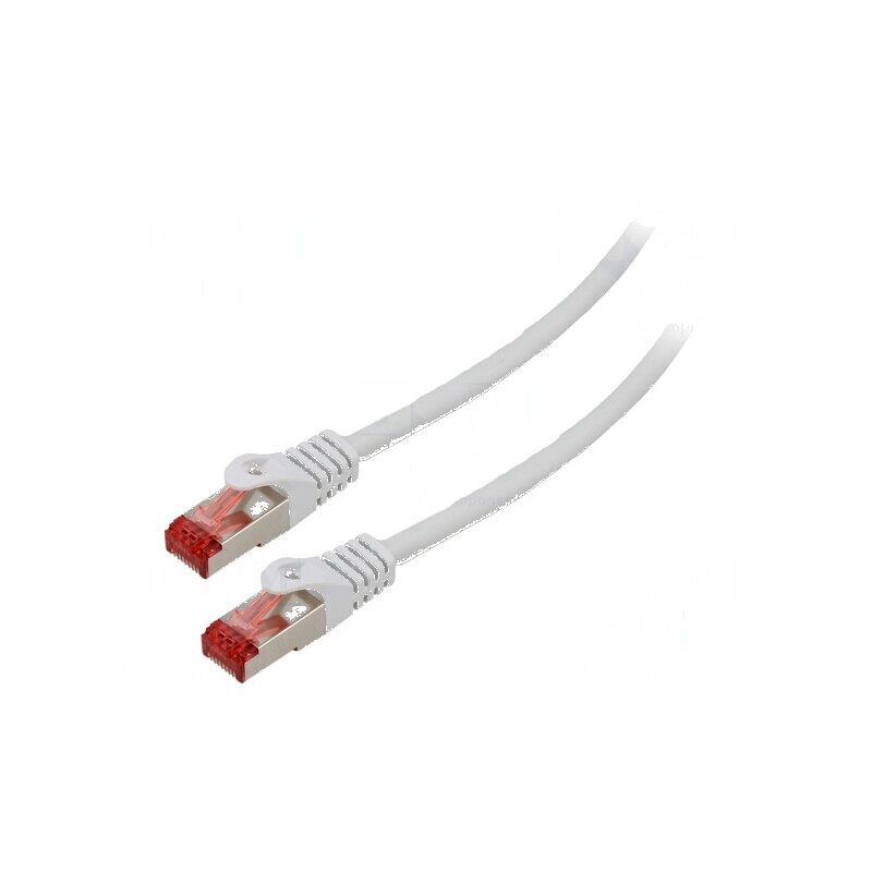 Cablul Patch S/FTP 6 litat LSZH gri 1m 26AWG | Electronic-mag.ro | Componente Electronice Cablul Patch S/FTP 6 litat LSZH gri 1m 26AWG | Electronic-mag.ro | Componente Electronice