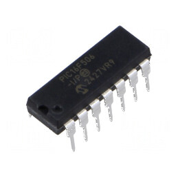Microcontroler PIC 1,75kB 20MHz GPIO ICSP 2-5,5VDC THT | Electronic-mag.ro | Componente Electronice