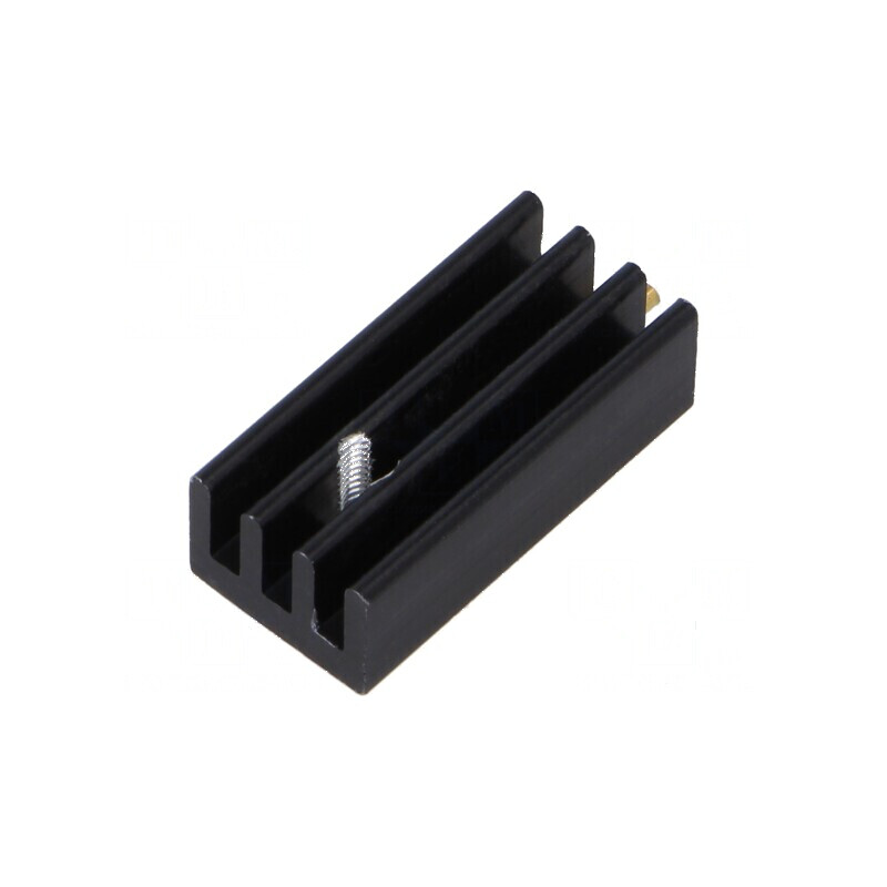 Radiator extrudat cu aripioare SOT32 TO220 negru 25mm | Electronic-mag.ro | Componente Electronice Radiator extrudat cu aripioare SOT32 TO220 negru 25mm | Electronic-mag.ro | Componente Electronice