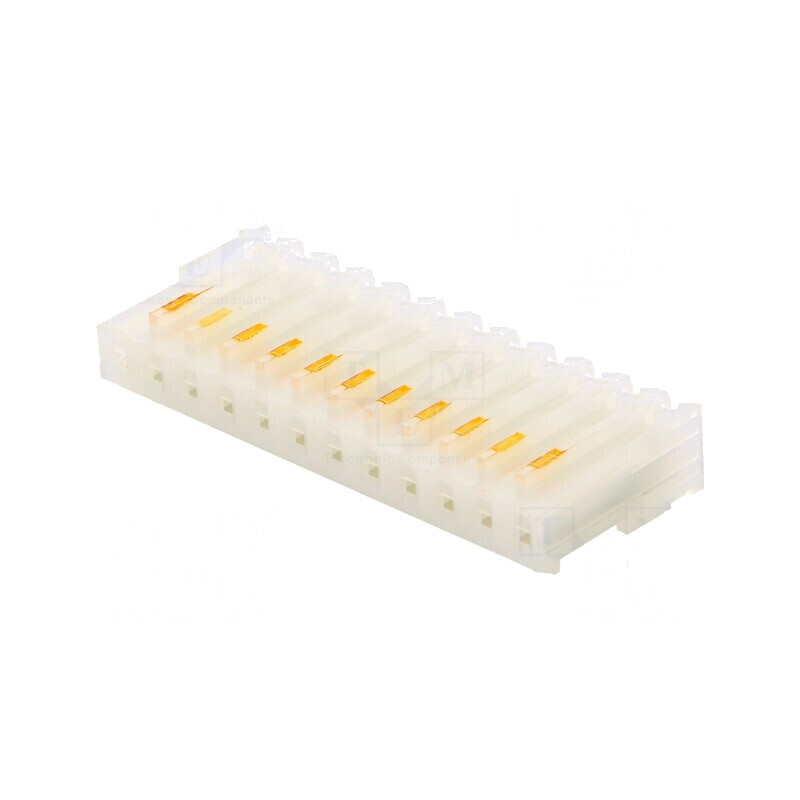 Conector cablu placă mufă mamă PIN 12 3,96mm IDC | Electronic-mag.ro | Componente Electronice