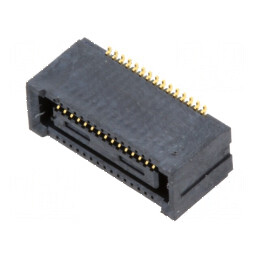 Conector PCB-PCB mamă 30 pini 0,4mm DF40 aurit SMT 55-125°C | Electronic-mag.ro | Componente Electronice