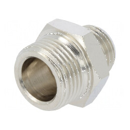 Niplu reducție alamă nichelată 300°C | Electronic-mag.ro | Componente Electronice
