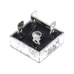 Punte redresoare monofazat Urmax 600V 25A 400A MB-25 | Electronic-mag.ro | Componente Electronice