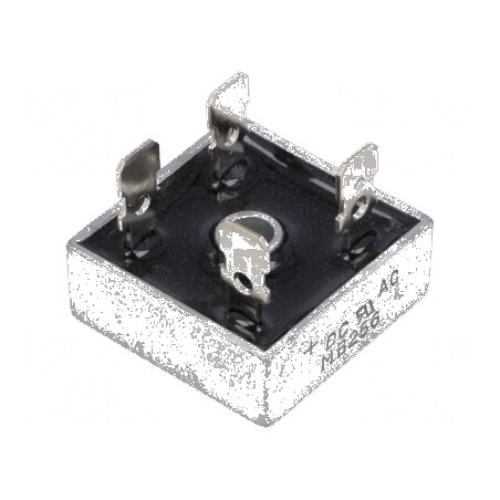 Punte redresoare monofazat Urmax 600V 25A 400A MB-25 | Electronic-mag.ro | Componente Electronice