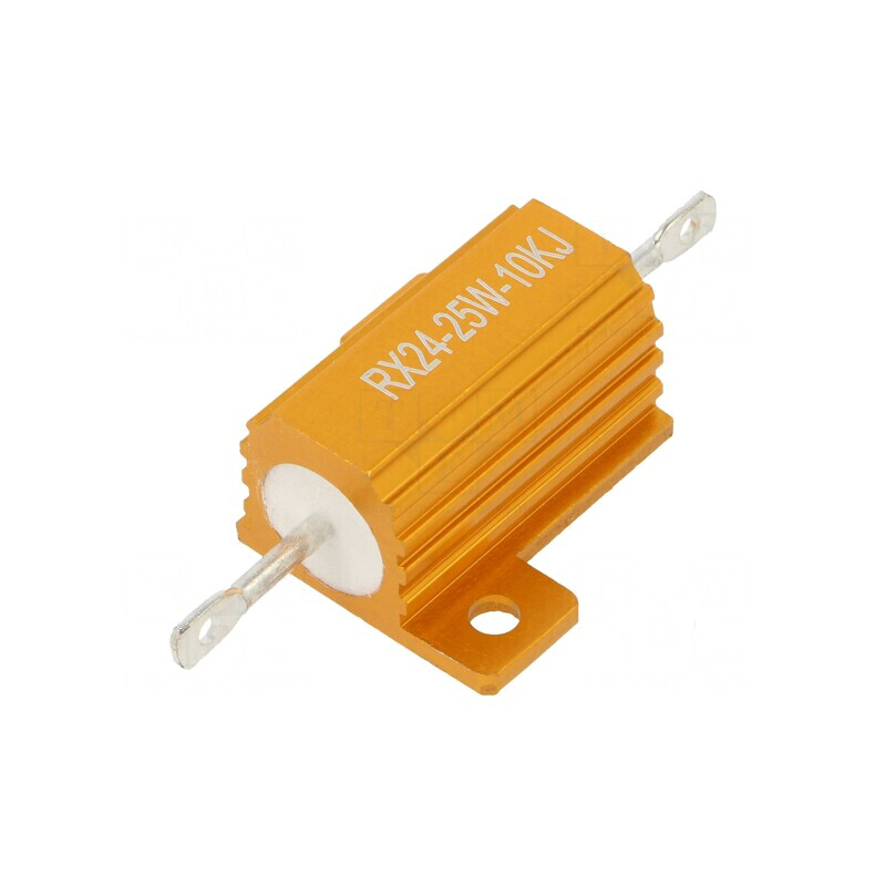 Rezistor bobinat 10kΩ 25W ±5% 30ppm/°C cu radiator pentru lipit | Electronic-mag.ro | Componente Electronice Rezistor bobinat 10kΩ 25W ±5% 30ppm/°C cu radiator pentru lipit | Electronic-mag.ro | Componente Electronice
