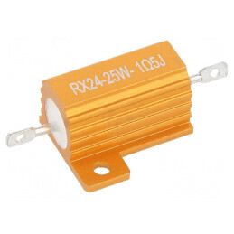Rezistor bobinat cu radiator 1,5Ω 25W ±5% 50ppm/°C pentru lipit | Electronic-mag.ro | Componente Electronice