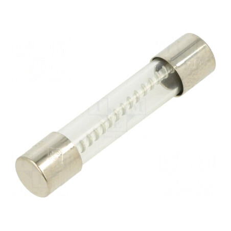 Siguranţă întârziere 6,3A 250VAC sticlă 6,3x32mm | Electronic-mag.ro | Componente Electronice