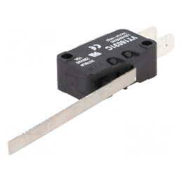 Microîntrerupător SNAP ACTION 14A 250VAC SPDT cu manetă 2,5N | Electronic-mag.ro | Componente Electronice